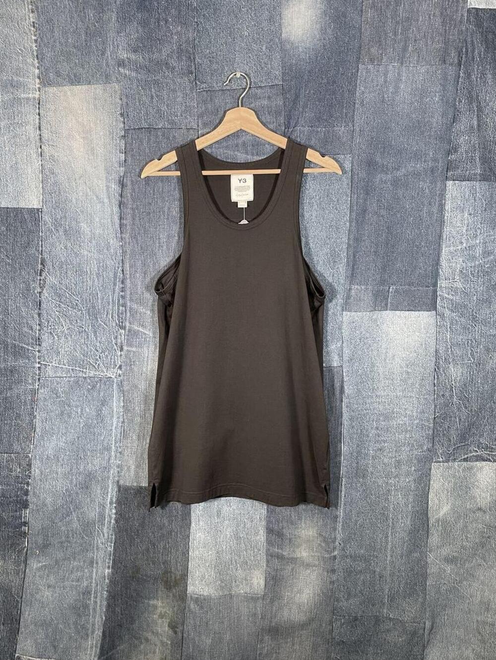 Black Y-3 Tank Top
